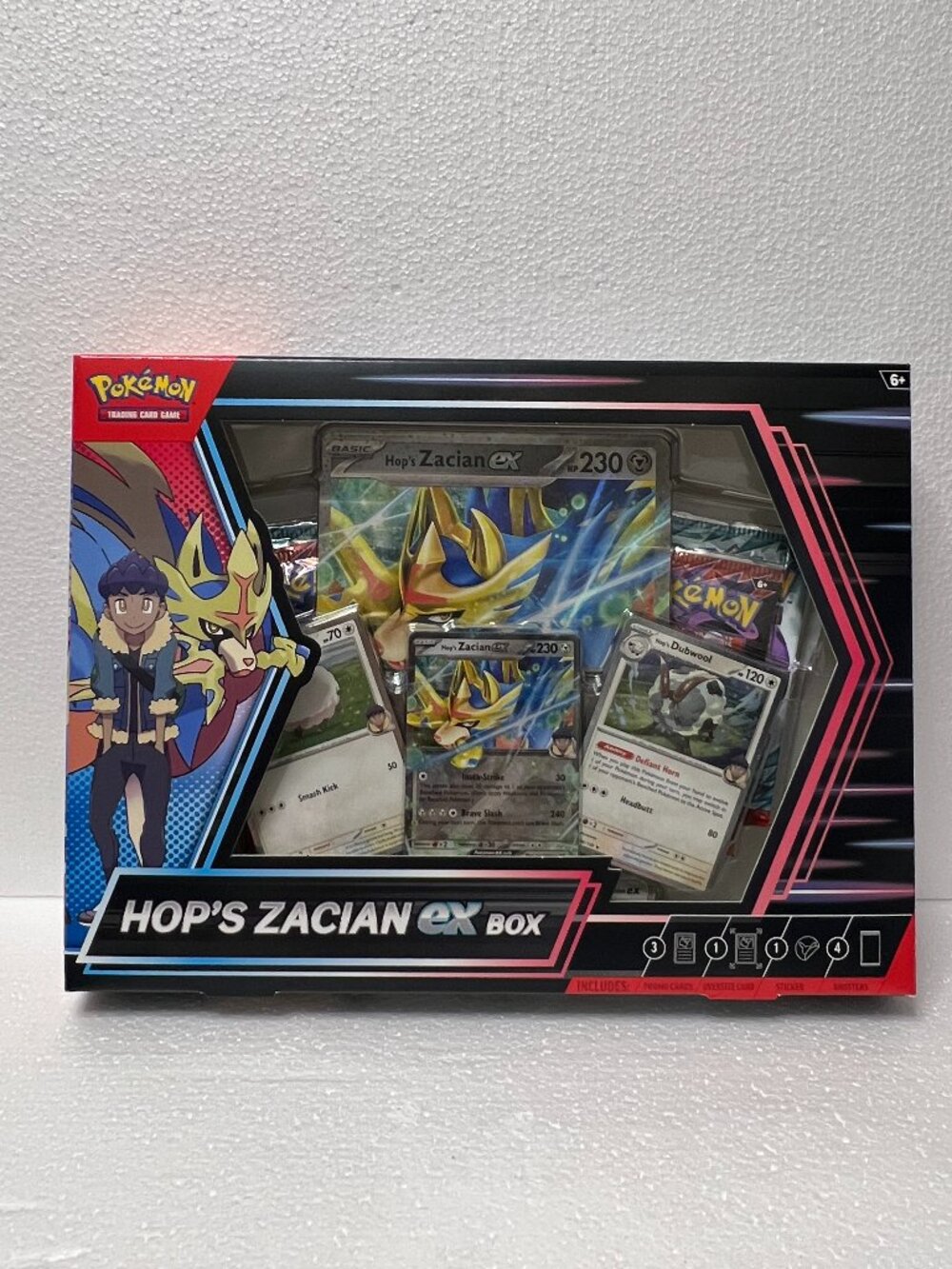 Pokemon TCG Hop's Zacian Ex Box Journey Together Destined Rivals New Sealed